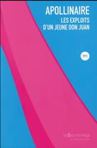Couverture du livre « Les exploits d'un jeune don Juan » de Guillaume Apollinaire aux éditions La Bourdonnaye
