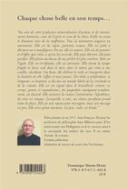 Couverture du livre « Chaque chose belle en son temps » de Jean-Francois Thomas aux éditions Dominique Martin Morin