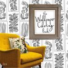 Couverture du livre « The wallpaper colouring book » de Stokes Jessica aux éditions Ilex