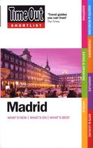 Couverture du livre « MADRID - 1ST EDITION » de  aux éditions Time Out