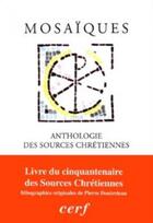 Couverture du livre « Mosaiques » de Doutreleau Louis aux éditions Cerf