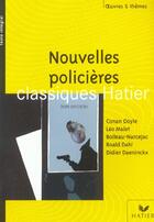 Couverture du livre « Nouvelles policières » de Dominique Fouquet et Georges Decote et Helene Potelet aux éditions Hatier