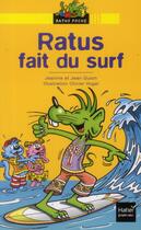 Couverture du livre « Ratus fait du surf » de Jeanine Guion et Jean Guion et Olivier Vogel aux éditions Hatier