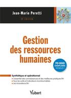 Couverture du livre « Gestion des ressources humaines » de Jean-Marie Peretti aux éditions Vuibert