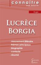 Couverture du livre « Lucrèce Borgia, de Victor Hugo » de Victor Hugo aux éditions Editions Du Cenacle