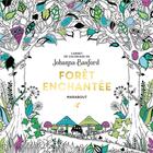 Couverture du livre « Le petit livre de coloriage : forêt enchantée » de Johanna Basford aux éditions Marabout