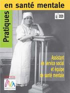 Couverture du livre « Pratiques en sante mentale n 1 annee 2021. sante mentale et pandemie » de  aux éditions Champ Social