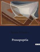 Couverture du livre « Prosopopéia » de Bento Teixeira aux éditions Culturea