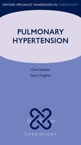 Couverture du livre « Pulmonary Hypertension » de Coghlan Gerry aux éditions Oup Oxford