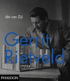 Couverture du livre « Gerrit Rietveld » de Ida Van Zijl aux éditions Phaidon Press