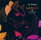 Couverture du livre « Lamas ; 6 cartes à gratter anti-stress » de Cathy Delanssay aux éditions Hachette Pratique