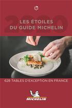 Couverture du livre « Les étoiles du guide Michelin (édition 2020) » de Collectif Michelin aux éditions Michelin