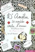 Couverture du livre « Dr amelia, 50 remedes contre l'ennui » de Marissa Moss aux éditions Gallimard-jeunesse