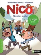 Couverture du livre « Nico : attention, gorille ! » de Hubert Ben Kemoun et Regis Faller aux éditions Nathan