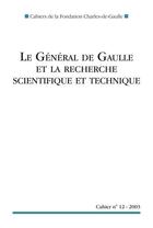 Couverture du livre « Le général de Gaulle et la recherche scientifique et technique » de  aux éditions Nouveau Monde