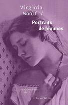 Couverture du livre « Portraits de femmes » de Virginia Woolf aux éditions Editions De La Variation