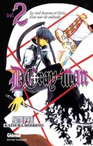 Couverture du livre « D.Gray-Man Tome 2 : le vieil homme et l'aria d'une triste nuit » de Katsura Hoshino aux éditions Glenat