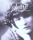 Couverture du livre « Amoureuse colette » de Genevieve Dormann aux éditions Herscher