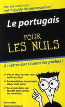 Couverture du livre « Le portugais pour les nuls » de Karen Keller aux éditions First