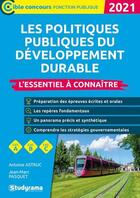 Couverture du livre « Les politiques publiques du developpement durable - l'essentiel a connaitre » de Astruc/Pasquet aux éditions Studyrama