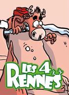 Couverture du livre « Les 4 rennes Tome 2 ; horreur boréale » de Baba et Olivier Tichit et Benjamin G. aux éditions Paquet