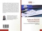 Couverture du livre « Analyse du dispositif d'accompagnement » de Jean-Pierre Pare B. aux éditions Editions Universitaires Europeennes