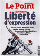 Couverture du livre « Le point hs speciaux - 2500 ans liberte d'expression - fevrier 2015 » de  aux éditions Le Point