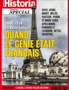 Couverture du livre « Historia special hs n 60 : quand le genie etait francais - juillet/aout 2021 » de  aux éditions L'histoire