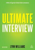 Couverture du livre « Ultimate Interview » de Lynn Williams aux éditions Kogan Page Digital