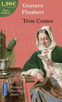 Couverture du livre « Trois contes a 1,90 euros » de Gustave Flaubert aux éditions Pocket