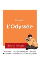 Couverture du livre « Réussir son Bac de français 2025 : Analyse de L'Odyssée de Homère » de Homere aux éditions Bac De Francais
