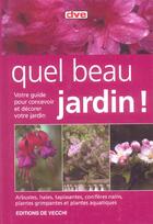 Couverture du livre « Quel beau jardin ! » de  aux éditions De Vecchi