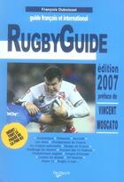 Couverture du livre « Guide francais et internationnal du rugby (édition 2007 » de  aux éditions De Vecchi