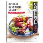 Couverture du livre « Marmiton : qu'est-ce qu'on mange ce soir ? : apéros dînatoires » de  aux éditions Play Bac