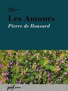 Couverture du livre « Les Amours » de Pierre De Ronsard aux éditions Presses Electroniques De France