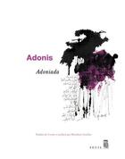 Couverture du livre « Adoniada » de Adonis aux éditions Seuil