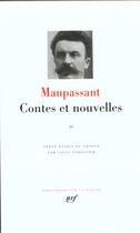 Couverture du livre « Contes et nouvelles t.2 » de Guy de Maupassant aux éditions Gallimard