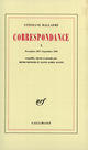 Couverture du livre « Correspondance - vol10 - novembre 1897 - septembre 1898 » de Stephane Mallarme aux éditions Gallimard (patrimoine Numerise)