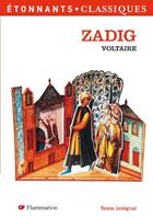 Couverture du livre « Zadig » de Voltaire aux éditions Flammarion