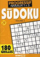 Couverture du livre « Sudoku niveau progressif t.2 » de Brozinska Anastas. aux éditions Editions Esi