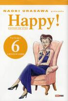 Couverture du livre « Happy ! édition de luxe Tome 6 : a hunch of storm » de Naoki Urasawa aux éditions Panini