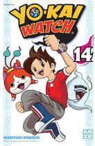 Couverture du livre « Yo-Kai Watch Tome 14 » de Noriyuki Konishi aux éditions Crunchyroll