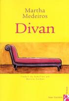 Couverture du livre « Divan » de Martha Medeiros aux éditions Anne Carriere