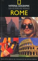 Couverture du livre « Rome » de Gilbert Sbrous aux éditions National Geographic