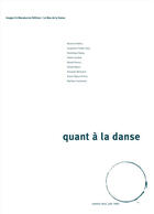 Couverture du livre « Quant a la danse 2 » de  aux éditions Images En Manoeuvres