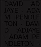 Couverture du livre « David adjaye adam pendleton » de Pendleton Adam aux éditions Dap Artbook