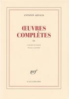 Couverture du livre « Blanche - oeuvres completes (tome 15) » de Artaud Antonin aux éditions Gallimard