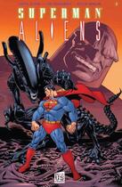 Couverture du livre « Superman / aliens t.2 ; guerre divine » de Jon Bagdanove et Chuck Dixon et Kevin Nowlan aux éditions Soleil