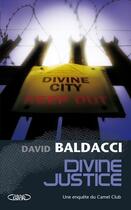 Couverture du livre « Divine justice » de David Baldacci aux éditions Michel Lafon