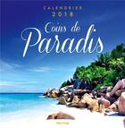 Couverture du livre « Calendrier coins de paradis (édition 2018) » de  aux éditions Hugo Image